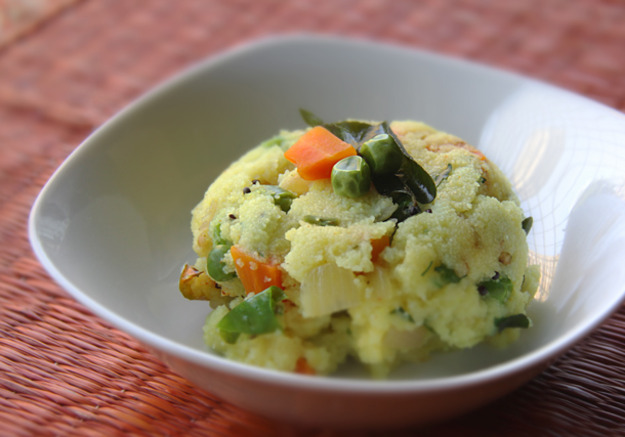 Sooji Upma (Indian Semolina Breakfast Dish) Recipe